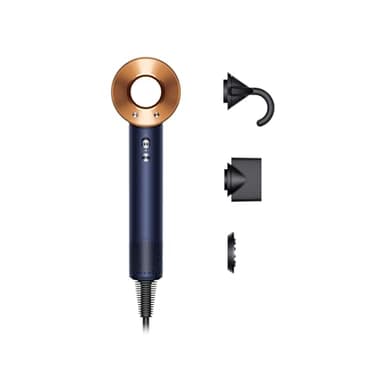 Dyson Supersonic™ asciugacapelli Straight+Wavy – asciugatura rapida senza calore estremo – controllo intelligente della temperatura – include 3 accessori