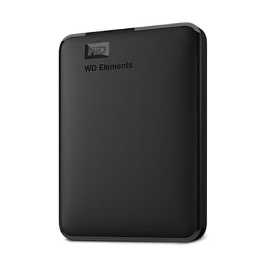 WD 2TB Elements Hard Disk Esterno Portatile, USB 3.2 Gen 1 SuperSpeed/USB 3.0, Espandibilità plug-and-play, Formatto per Windows, Nero
