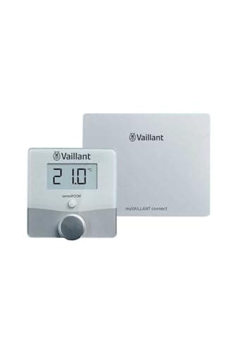 Vaillant sensoROOM connect cronotermostato evoluto wi-fi, bianco 0010035734