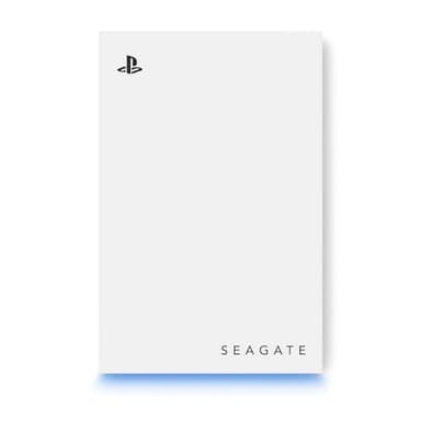 Seagate Game Drive för PS4/PS5 2TB, Extern HDD, USB 3.0, Officiellt Licensierad, Blå LED, inkl. 2 veckor PlayStation+ (STLV2000202)