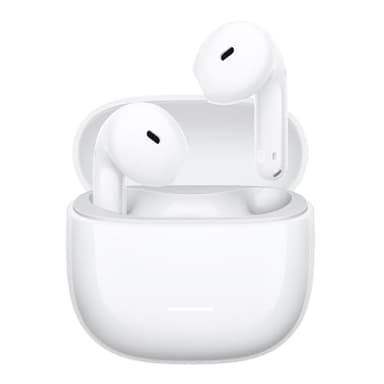 Xiaomi REDMI Buds 8 Active - Auricolari Bluetooth TWS Semi-in-ear, Driver titanio da 14,2 mm per bassi potenti, Fino a 37h di autonomia, BT5.4, connessione simultanea a 2 dispositivi, 5EQ, IP54,Bianco