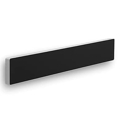 Bang & Olufsen Beosound Stage, Soundbar Dolby Atmos, un altoparlante Bluetooth, Wi-Fi per un suono di alta qualità di televisori e musica, con sistema audio multiroom e collegamento HDMI - Alluminio