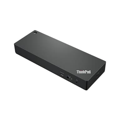 Lenovo ThinkPad Universal Thunderbolt™ 4 Dock – Docking Station Professionale con Ricarica fino a 100W, Supporto Display 8K o 4x 4K, Trasferimento Dati fino a 40Gbps, per Notebook Windows/macOS/Linux