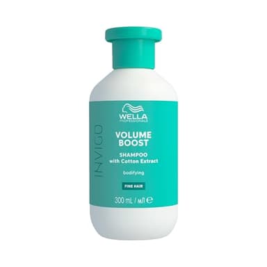 Wella Professionals INVIGO VOLUME BOOST Bodifying Shampoo – Shampoo volumizzante con Volume Boost Blend, ideale per capelli da normali a fini 300 ml