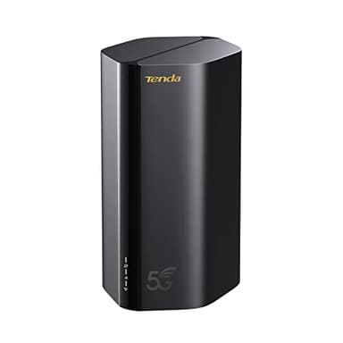 Tenda 5G03 Router 5G con SIM, WiFi 6 AX1800, modem 5g sim, Velocità fino a 4,67 Gbps, 2 Porte Gigabit, Connettere fino a 128 dispositivi, Plug and Play, WPA3/OFDMA/MU-MIMO