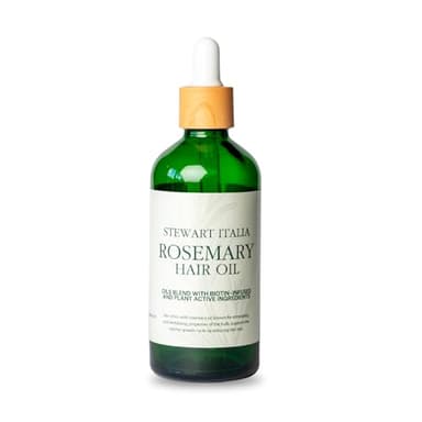 Olio di Rosmarino per Capelli - Trattamento Naturale per Crescita e Rinforzo | Hair Oiling Anticaduta, Stimolante e Nutriente | Olio Essenziale Puro 100% - Made in Italy - 100 ml