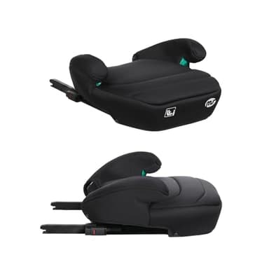 MS BabyWorld – RIALZO BOOSTER – I-Size per auto | CON ISOFIX | Con guida per cintura | Gruppo 3 | 125-150 cm | Seggiolino auto sicuro e confortevole