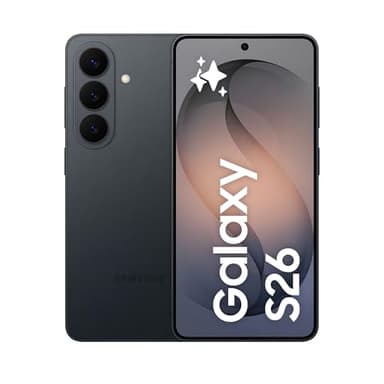 Samsung Galaxy S26 Smartphone AI, 256GB, 3 anni di Garanzia, Processore Avanzato, Assistente Foto, Creative Studio, Camera 50 MP, 4300 mAh, Black [Versione italiana]