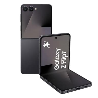 Samsung Galaxy Z Flip7 Smartphone AI pieghevole, 3 anni di Garanzia del produttore, RAM 12GB, 512GB, Display 4,1" Super AMOLED/6,9" Dynamic AMOLED 2X, Fotocamera 50MP, Jetblack [Versione italiana]