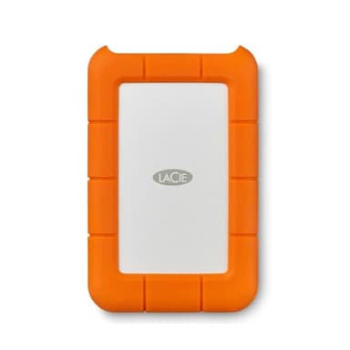 LaCie Rugged Mini 2TB, Hard disk esterno portatile, 2.5", per PC Mac iPad & iPhone, Data Rescue Service (LAC9000298)