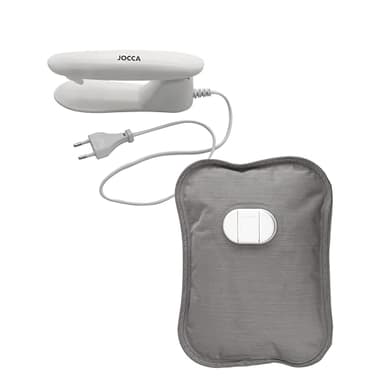 JOCCA - Borsa elettrica per acqua calda 450 W | calore terapeutico per alleviare i dolori| riscaldamento rapido | spegnimento automatico | 2 ore di calore costante| protezione anti-perdite