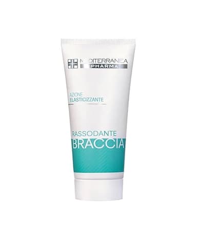 MEDITERRANEA COSMETICS Rassodante Braccia Crema Tonificante Donna con Acido Ialuronico Effetto Tensore Giorno e Notte Made in Italy 100 ml