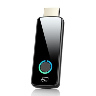 Adattatore HDMI Wireless,Dongle Miracast/Airplay/Screen Mirroring per TV/Proiettore da iOS/Android/Windows – Trasmettitore WiFi HDMI Portatile (W3401)