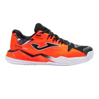 Joma Spin Men 2631, Scarpe da Padel Uomo (Arancione Fluo/Nero, Sistema Taglie Calzature EU, Adulto, Numero, Media, 43)