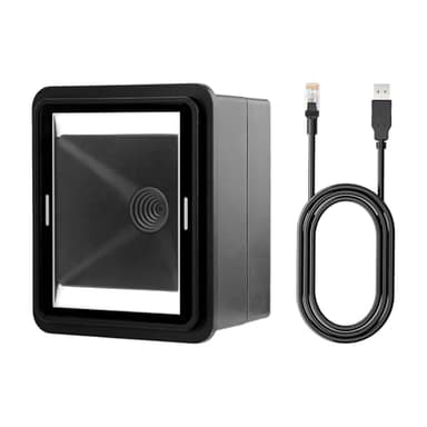NETUM NT-EM61 Modulo Scanner Codici a Barre Integrato, Lettore QR Code 1D/2D, Montaggio Fisso Industriale, Compatibile USB HID & USB COM