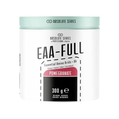 anderson Aminoacidi Essenziali – Melograno 3/8 bcaa ramificati + vitamina B6 – 300g, in polvere 0 zuccheri aggiunti, senza glutine, absolute series EAA-FULL – made in italy