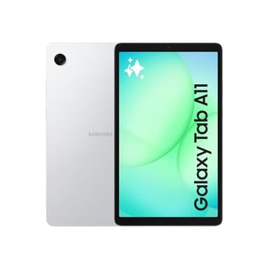 Samsung Galaxy Tab A11, 3 anni di garanzia, Tablet Android, WiFi, 4GB RAM, 64GB, Design compatto, 8.7" 90Hz Display, Silver [versione Italiana]