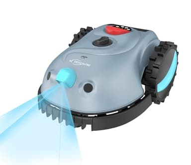 YARDCARE V100 Robot Tagliaerba Senza Filo Perimetrale, Navigazione Visiva, Evita gli Ostacoli(150 tipi), Robot Tosaerba a Batteria da 4,0 Ah con Lama di Ricambio, Adatto a Piccoli Giardini