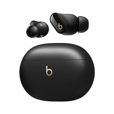 Beats Studio Buds + | Auricolari true wireless con cancellazione del rumore, compatibilità Apple e Android migliorata, microfono incorporato, cuffie Bluetooth resistenti al sudore - Nero e oro