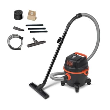BLACK+DECKER Aspiratore Solidi e Liquidi BXVC15PE (1200 W, 15 l)