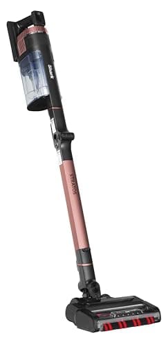 Shark Stratos Aspirapolvere Senza Fili, Autonomia 60 Minuti, Tecnologia Antigroviglio CleanSense IQ, Senza Sacco, per Tutti i tipi di Pavimenti e Tappeti, Anti-Allergeni, Oro Rosa/Carbone, IZ400EU