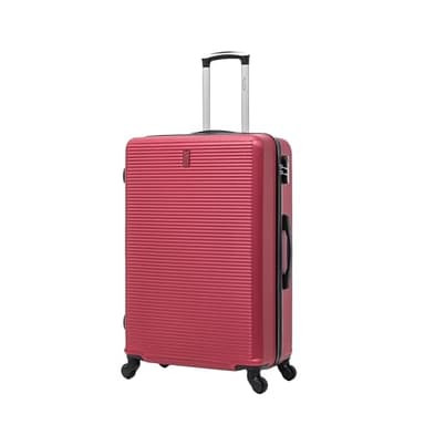 CELIMS - Valigia Grande 23 kg Rigida Leggera | Valigia da Stiva 75cm Donna | Lucchetto Integrato | ABS | Trolley Grande 75cm con 4 Ruote | Bordeaux