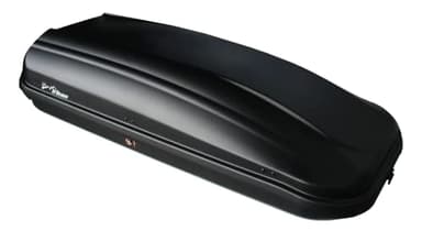 Box Tetto Auto 430L Nero - Portapacchi - Portasci Universale - 180x78x40 cm - Portata 50Kg - Baule Portabagagli Siluro Portatutto - Auto Tetto - Omologato - Apertura Laterale Compatibile con Barre