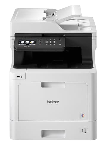 Brother MFCL8690CDW | Multifunzione Laser a Colori | 31 ppm | Stampa e Scansione Fronte/Retro | Touchscreen da 9.3 cm | WiFi, LAN e USB | Inbox toner da 3.000 pag (Nero) e 1.800 pag (colori CMY)