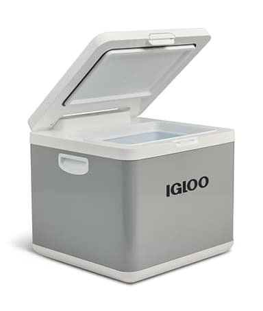 Igloo IH45 frigo portatile ibrido a compressore 45L – 12V & 230V, frigorifero elettrico per auto, campeggio, camper e barca – mini frigo ibrido con alta efficienza & funzionamento silenzioso