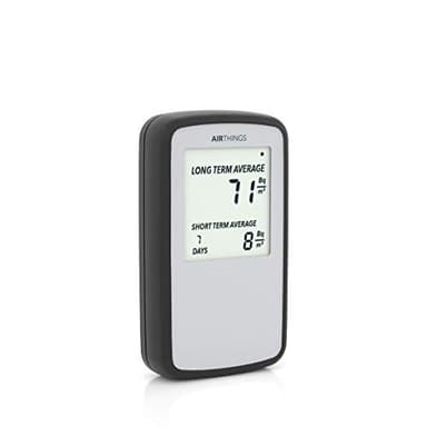 Airthings Corentium Home Radon Rivelatore di gas digitale - Versione internazionale in Bq/m