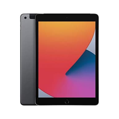 2020 Apple iPad (10,2-pollici, Wi-Fi + Cellulare, 128GB) Grigio Siderale (Ricondizionato)