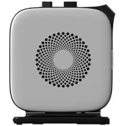 Midea NTY15-19CAE Termoventilatore Verticale, Termoventilatore PTC Ceramico, Stufetta Elettrica Basso Consumo, 2 Livelli di Potenza, 1500W, Termostato, Bianco Nero, ‎25.8 x 10.3 x 28.5 cm, 2.2 kg