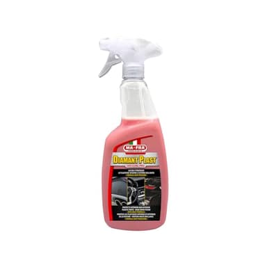MAFRA, Diamant Plast Dressing Pro, Rinnova, Lucida e Protegge Plastiche Interne ed Esterne Auto, con Cera di Carnauba, Formula Antipolvere che Non Unge, 750ml
