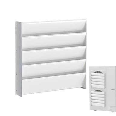 Deflettore del condizionatore d'aria | Ac Unità esterna Uscita Aria Baffle, Guida di copertura del per pannelli Parete Finestra Soffitto Riscaldatore a Pavimento Condotto Casa