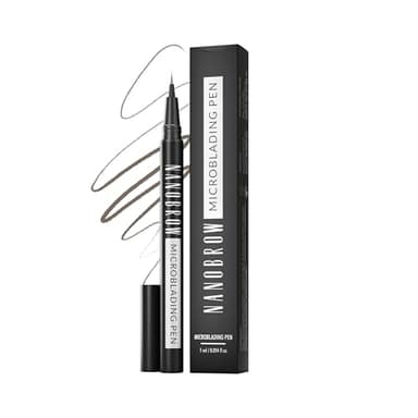 Penna Per Sopracciglia Nanobrow Microblading Pen - Effetto microblading migliora, infoltisce e riempie le sopracciglia (Warm Blonde)