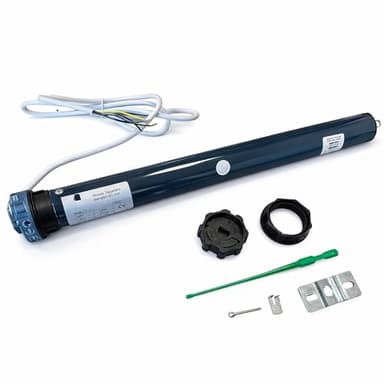 Motore per tapparella elettrica 100 kg - 50 Nm Silenzioso Automazione Tapparella Avvolgibile Motore completo di accessori e istruzioni