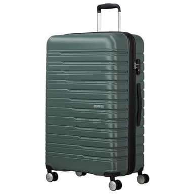 American Tourister Flashline - Spinner L, valigia, 78 cm, 100/109 L, verde (foresta scura)
