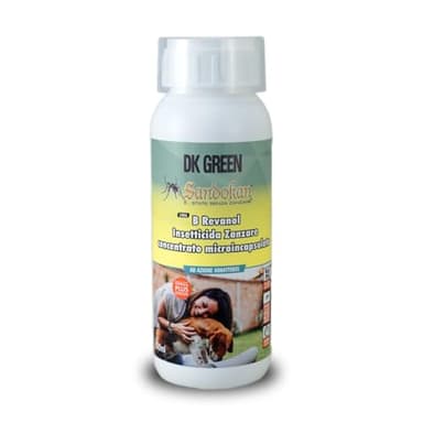 Sandokan, Insetticida Zanzare Giardino Concentrato Microincapsulato, Trattamento Antizanzare per Esterni Resistente al Sole, Contro Zanzara Tigre Mosche Formiche e Blatte, 500 ml, Made in Italy