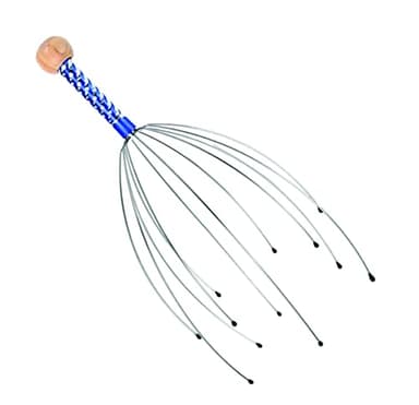 PARENCE - Strumento per massaggio del cuoio capelluto - Massaggiatore per collo e testa - Massaggio capelli e testa - Massaggio ragno Brufoli rilassanti