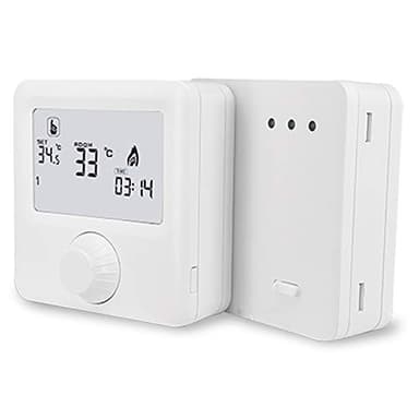 KPS Cronotermostato digitale per riscaldamento programmabile e con radiofrequenza KPS CONFORTLINE CRONO RF