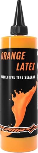 PMP Orange Latex - Lattice Liquido Sigillante Antiforatura per Coperture Tubeless MTB e Strada - Bottiglia 500 ml