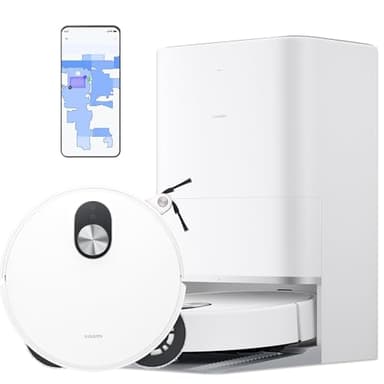 XIAOMI Robot Vacuum 5 Aspirapolvere - Lavapavimenti Robot & Auto Cleaner,20.000 Pa,Radar smart dToF,140 Min Life,lo sporco quotidiano, come polvere, particelle, residui, capelli e peli di animali.