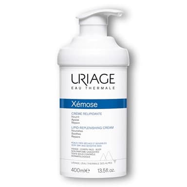 URIAGE XÉMOSE C8+ Crema corpo anti-irritazioni per pelle secca, a tendenza atopica con BURRO DI KARITÉ I Lenisce le sensazioni di prurito, comfort a lunga durata I Viso e corpo