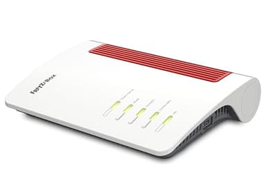 FRITZ!Box 4690 Edition International, Router Wi-Fi 7 Mesh per DSL o Fibra, fino a 6960 Mbit/s di velocità, 1x 10-Gigabit WAN/LAN, 3x 2.5-Gigabit LAN, Base DECT e Zigbee, Wi-Fi MESH e manuale italiano