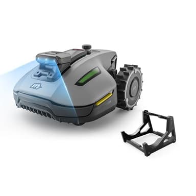 MAMMOTION YUKA mini 2 500 Robot Tagliaerba senza Filo Perimetrale, Nessuna Perdita di Segnale, Senza RTK, Visione AI Tri-Cam, DropMow, Mappatura Auto Multi-zona