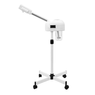 Vapore facciale professionale, umidificatore, con braccio rotante, pannello di controllo LCD, atomizzazione dell'ozono, modalità spray caldo, pulizia dei pori