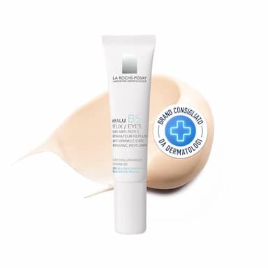 La Roche-Posay, Hyalu B5, Trattamento Antirughe per il Contorno Occhi, Ripara e Rimpolpa, Arricchito con Acido Ialuronico, Vitamina B5 e Acqua Termale, 15 ml