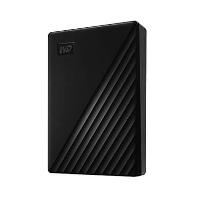 WD 4TB My Passport Hard Disk Esterno Portatile, USB 3.2 Gen 1/USB 3.0, Protezion con password, Software per la gestion e il backup, Formatto per Windows, ChromeOS and MacOS, Nero