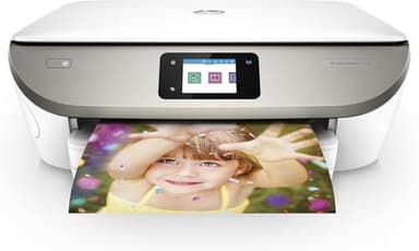 HP Envy Photo 7134 Z3M48B Stampante Fotografica Multifunzione A4, Stampa, Scansiona, Fotocopia, Wi-Fi, Smart, Stampa Fronte/Retro Automatica, 5 Mesi di Servizio Instant Ink Inclusi, Bianca