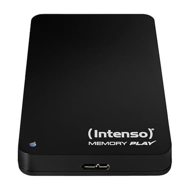 Intenso 1 TB Memory Play - Hard Disk Esterne Portatile, USB 3.2 Nero
